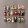 Japanese Cat Magnet: Cute Resin Sticker & Message Clip Toy for Refrigerator Decor