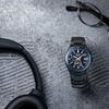 Seiko ASTRON SBXY041 Men's Solar Radio Watch Full Auto Calendar World Time All Black Titanium Case and Band
