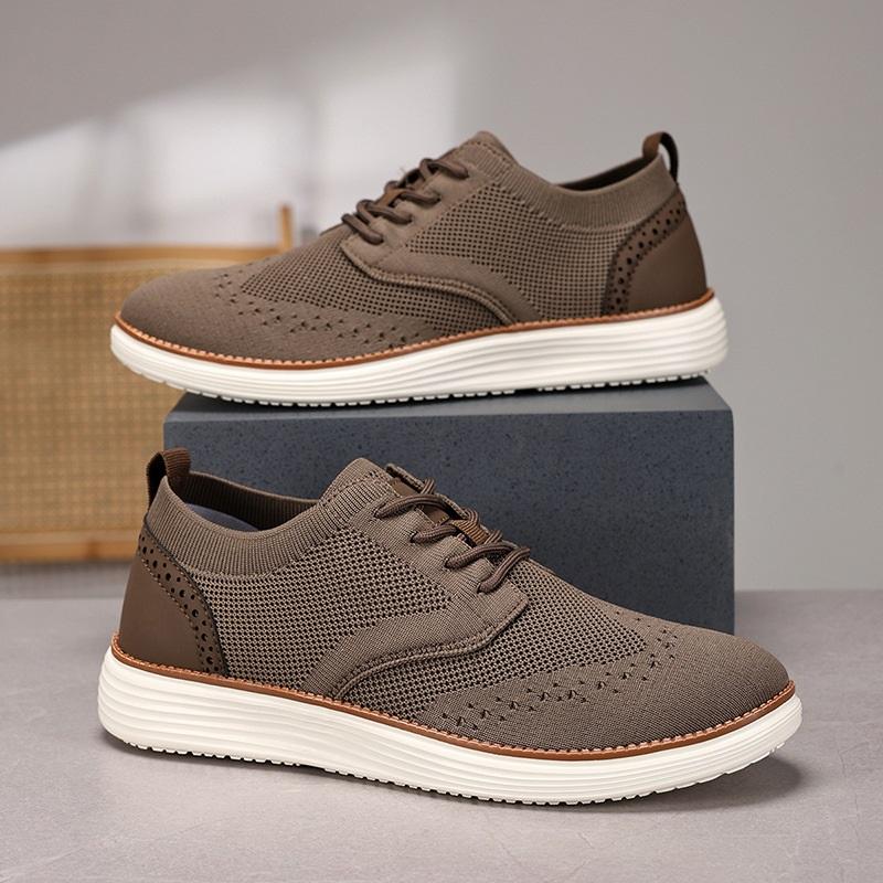 Lightweight Lace Up Casual Men's Shoes, Le Fu Shoes for Men