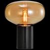 Nu-Style Post-Modern Marble & Glass Sphere Table Lamp