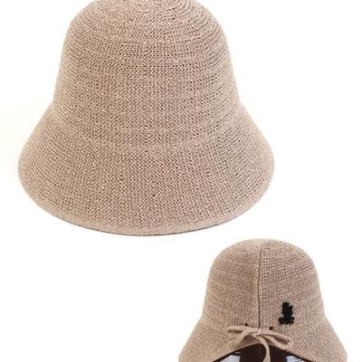 Universal Chemistry Basic Backopen Beige Paper Bucket Hat