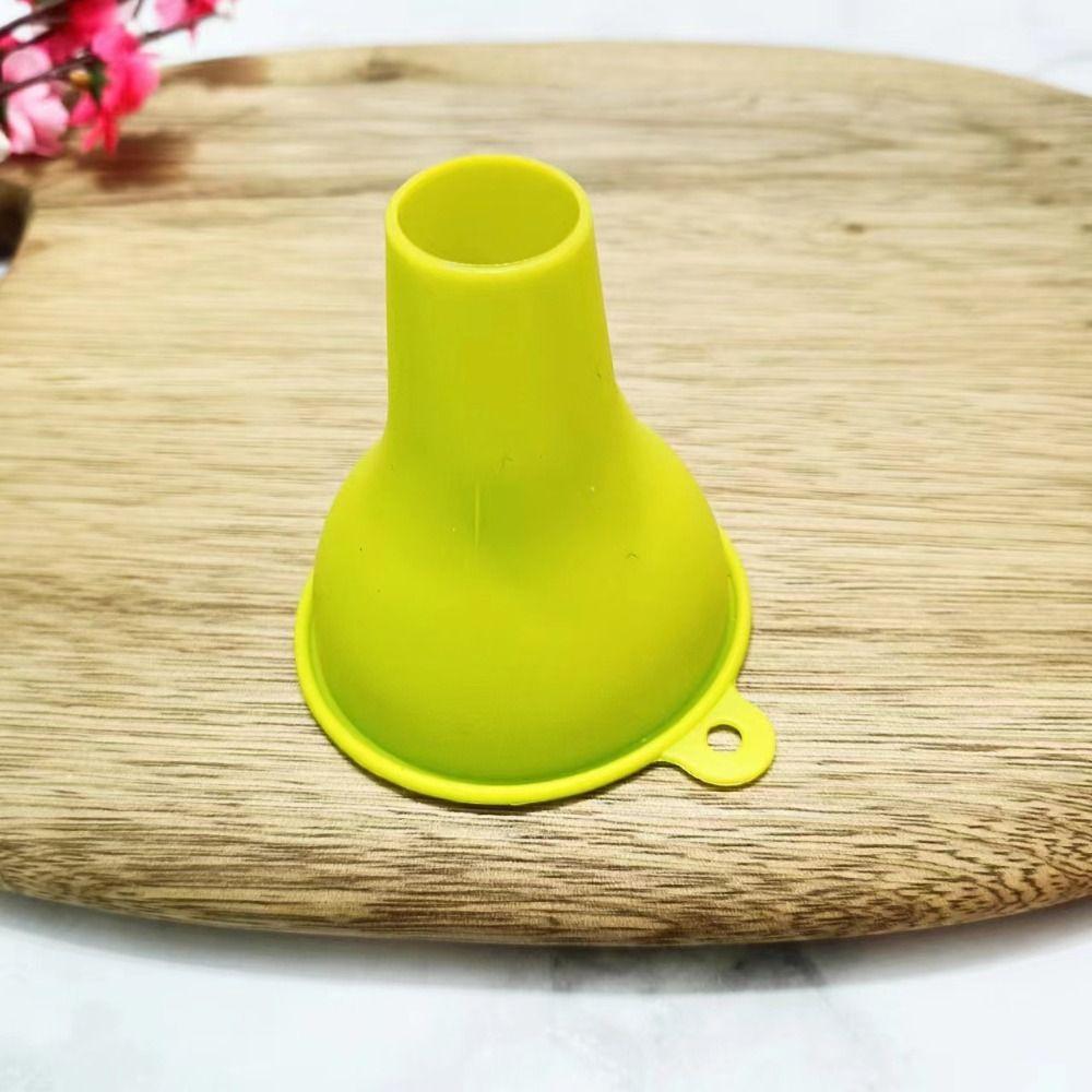 Wide-mouth Large Diameter Vinegar Funnel Filling Funnel Silicone Funnel Funnel Tool Jam Funnel