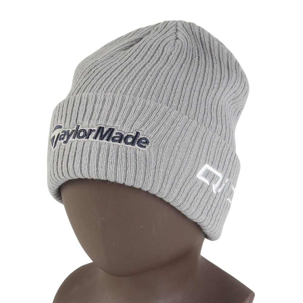 TaylorMade Men's Tour Knit Cap, Gray, Size 57-59cm, UN282 (FW 24)