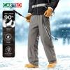 Cartelo Men's Thermal Down-Filled Outdoor Straight-Leg Pants