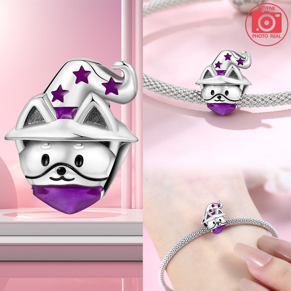 Волшебная шляпа Щенячьи бусины Медное покрытие Для шармов Медное покрытие Оригинальный браслет Для изготовления украшений