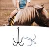 2PCS 4 Prong Tack Hooks Heavy Duty Horse Tack Cleaning Storage Hook for Stable Barns Trailer