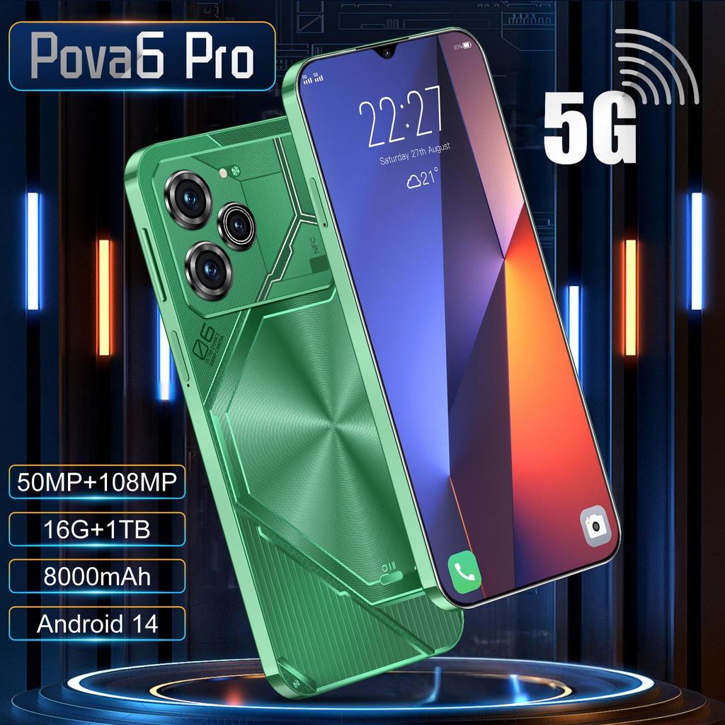 Pova6 Pro: High-Demand Android Smartphone with 16GB RAM + 1TB Storage
