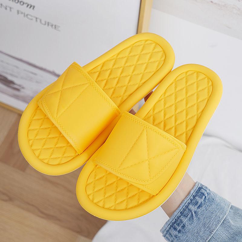 Slippers Women Summer Beach Sandals Household Indoor Silent Non-slip Bathroom Bathing Sandals and Slippers Women