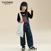 Salopette en jean tendance pour filles Taoding