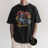 1971 Cuda Classic Muscle Car Burnout Art T-Shirt