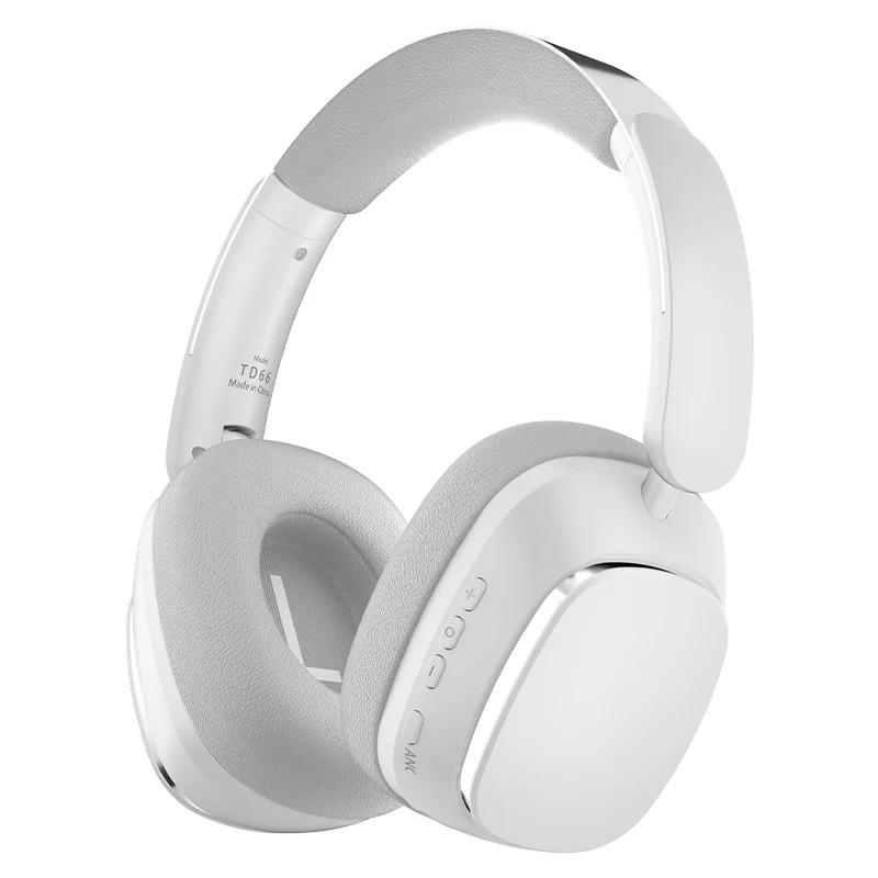 Sluchátka TD66 ANC Bluetooth s aktivním potlačením hluku ANCPods-Max Náhlavní soupravy ENC-Hovory 1000mAh 100H Doba přehrávání