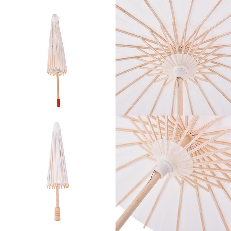 1 Pcs Paper Umbrella Kids Diy Accessory Chinese Traditional Craft Decoration