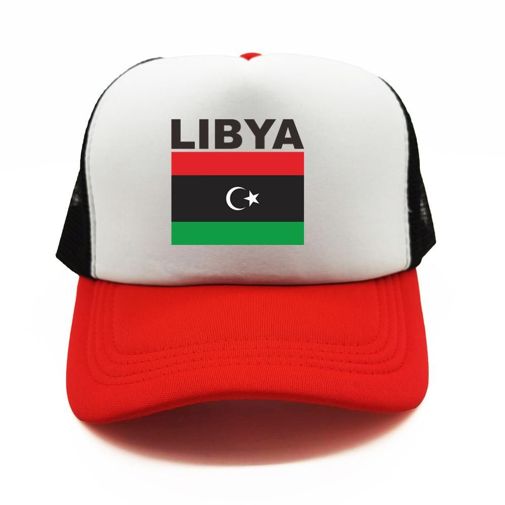 

Лівійська кепка-дальнобійник Літня унісекс Крута капелюх із прапором країни Бейсболки Унісекс Кепки з сітчастої сітки на відкритому повітрі
