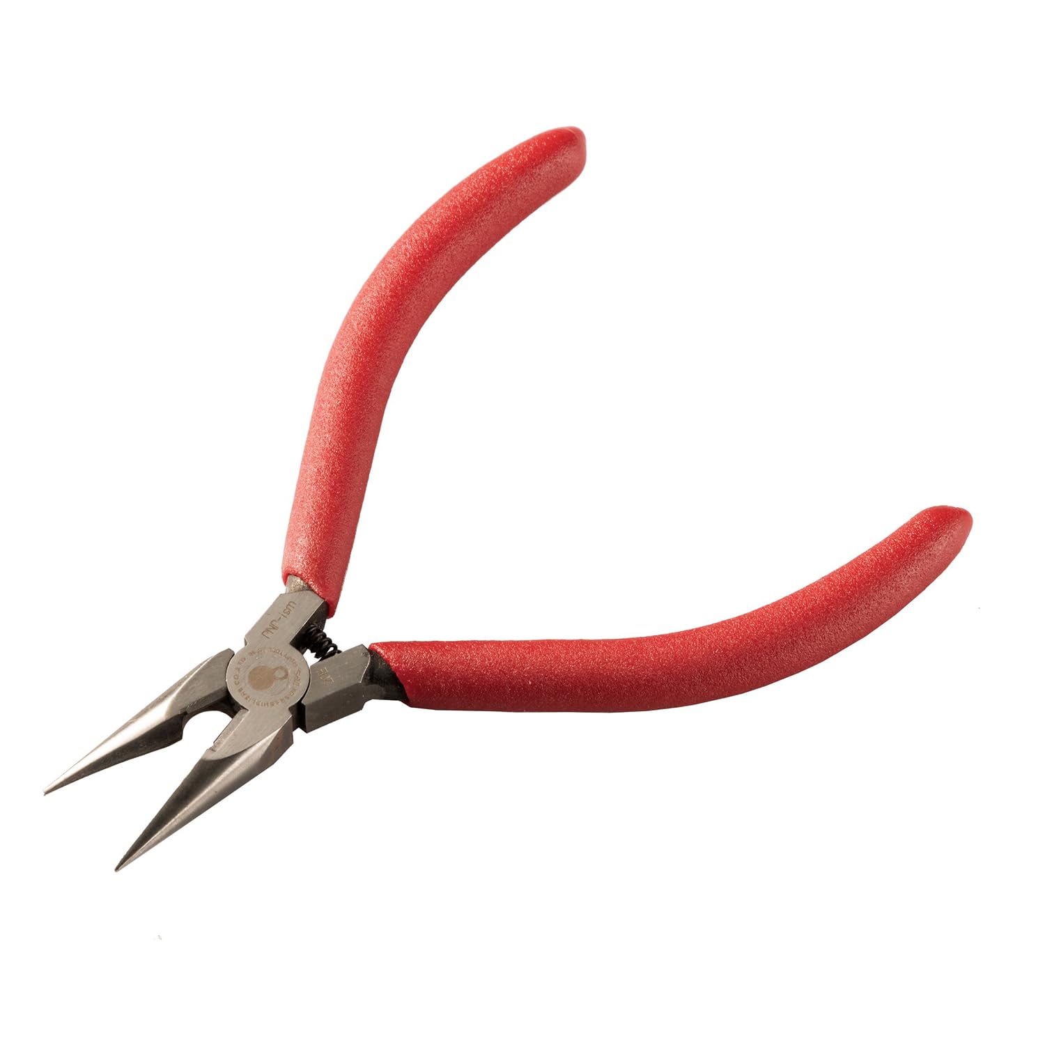 

IPS Plyer Craft Series Professional Needle Pliers, PVC Grip Type, 125mm Long, Unserrated, Ultra-Fine Tip for Precise Bending and Cutting, PNP-115G