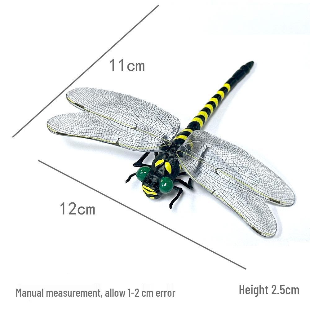 Large Dragonfly Mosquito Repellent Toy (12cm Wingspan) - Outdoor Simulation Model