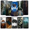 Forest Geometry Wood Phone Case for Samsung A51 A71 A21S A12 A11 A15 A25 A31 A41 A32 A23 A33 A53 A73 A03S A05S A13 5G A72 Cover