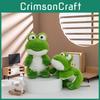 Cartoon Frog Handheld Plush Doll With Pp Cotton Filling For Kids Room Decor