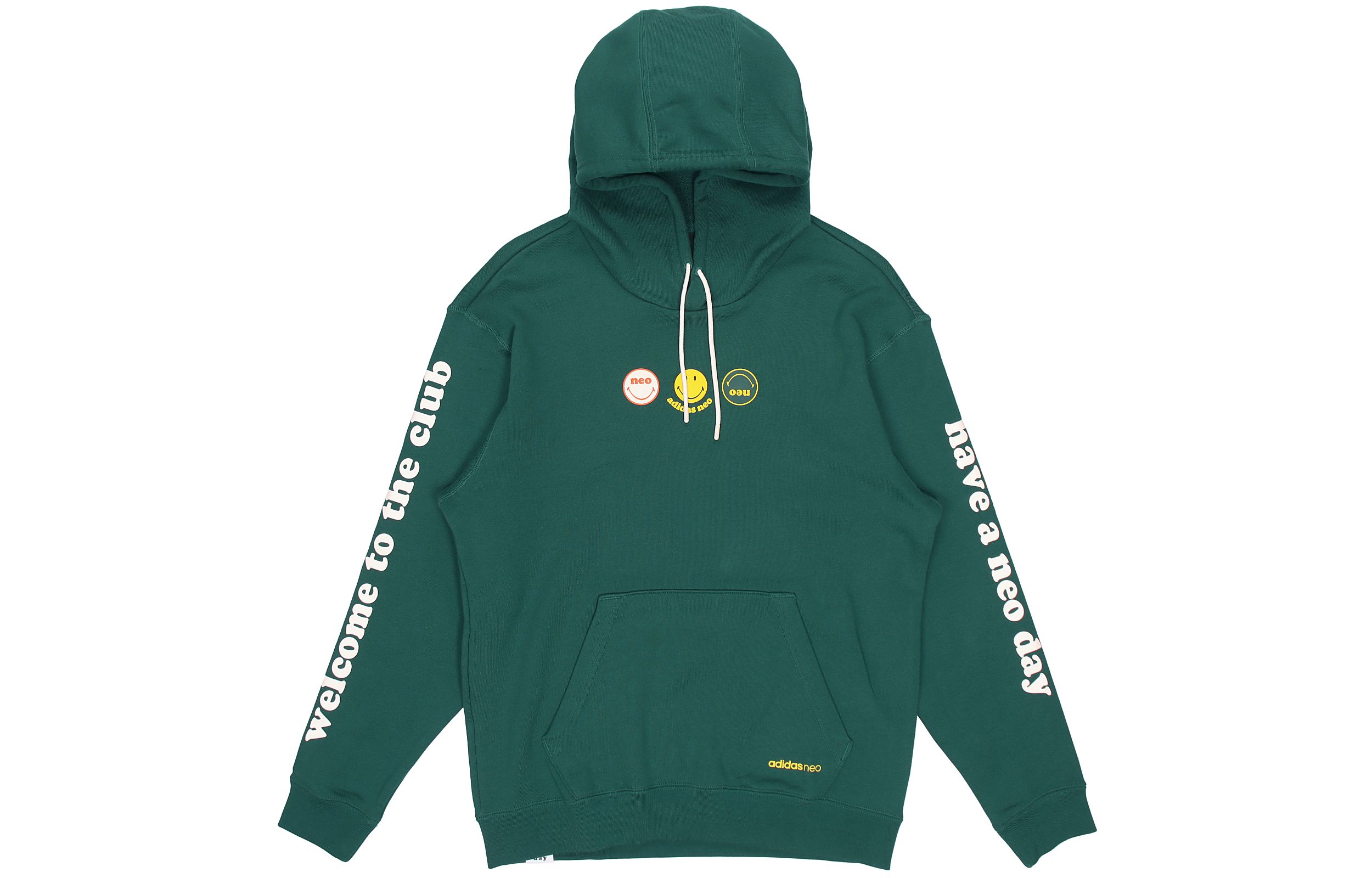 Adidas Neo x THE ORIGINAL SMILEY BRAND Sweatshirt Men s Green H45519 M