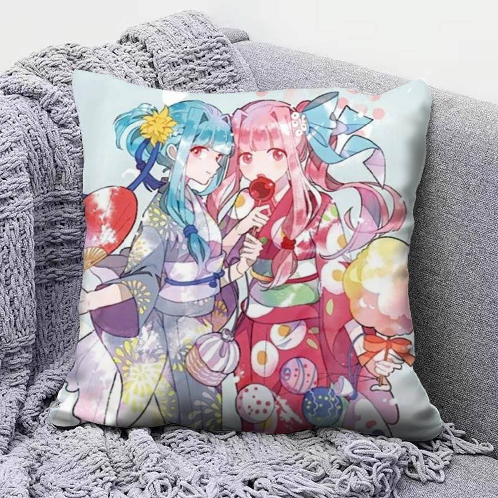 Kotonoha Akane Kotonoha Aoi Home Sofa Cushion Covers and Aecorative Custom Pillow Covers