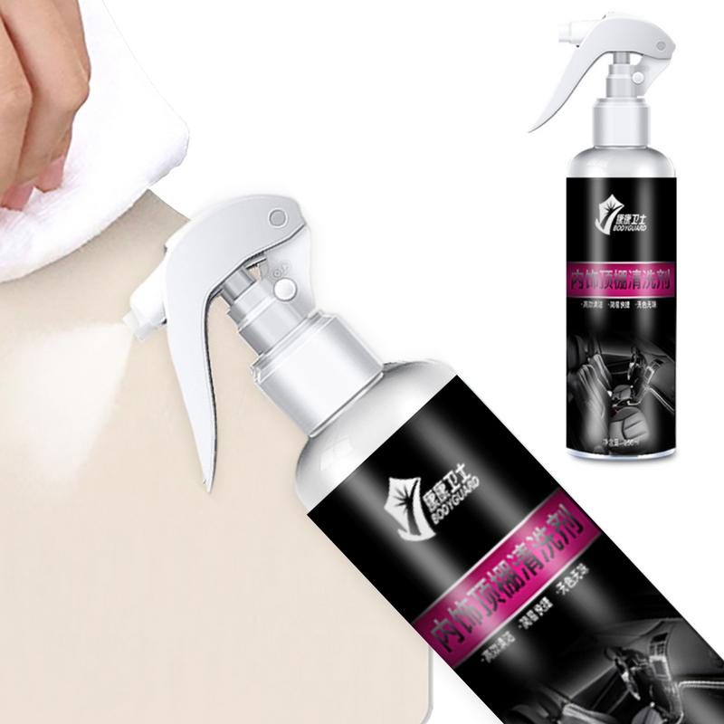 Car Interior Foam Cleaner Spray Powerful Foam Cleaning Spray Safe 256ml Multifunctional Car Cleaner Spray For Car Trucks Suvs China Mainland