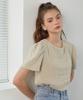 YUPPE Linen Shirring Shirt_Beige