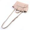 Bally Shoulder Bag SOMMET ZIP Leather 2WAY Handbag Pink Beige Leather Women Used