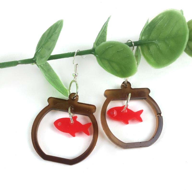 Fishbowl Clouds Necklace Mold Silicone Pendant Mold Earring Ornament Epoxy Resin Casting Jewelry Making Diy Crafts