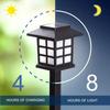 10Pack Outdoor Solar Lawn Lights Retro Small House Lamp Courtyard Garden Decoration Small Night LEd Inserted Small Palace Lights