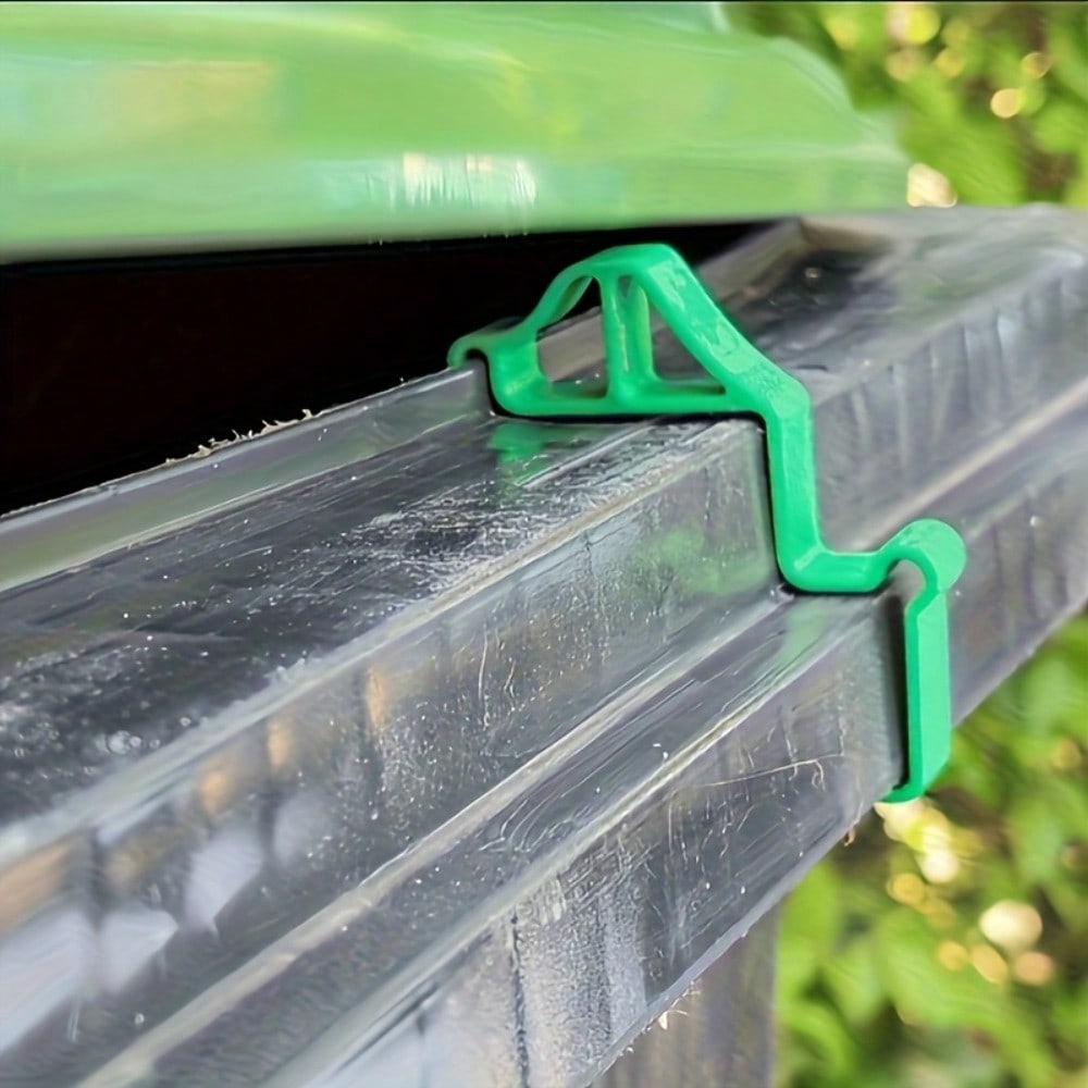 Trash Can Ventilation Clip - Insect-Proof & Odor-Proof Durable Plastic Garbage Bin Accessory with Easy Clip-On Installation
