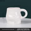 BRCute Ceramic Mug Creative Belly Pinching Coffee Cup Daily Home Breakfast Milk Cup Office Staff Afternoon Tea Mugs Coffee CupsEY