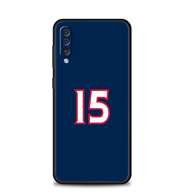 Coque de téléphone portable en silicone, pour Samsung A70 A20s A40 M31 A50 A30 A20e A10 M30s M22 M51 M23, numéro porte-bonheur 23 24