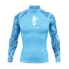 KENNYFLOWERS Mens Long Sleeve Rash Guard Quick Dry Surfing Wetsuit UV Protection Water Sports