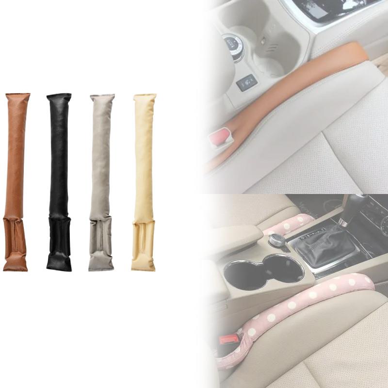 Seat Universal Car Gap Filler Pu Leather Storage Organizer Anti Interior Vehicle