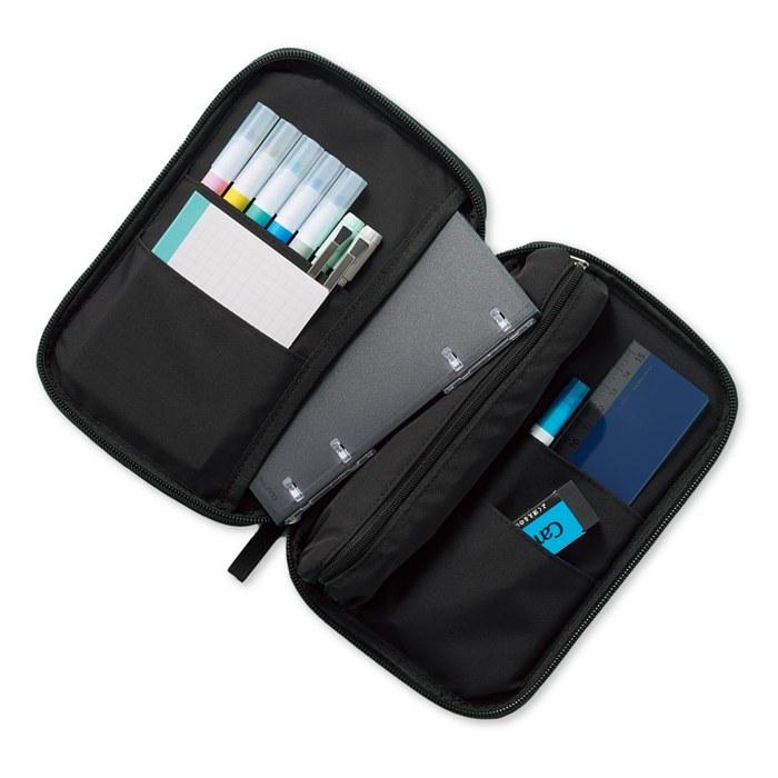 Kokuyo Campus Note-Style Pen Case Black F-VBF301D