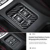 For Subaru BRZ/Toyota GR86 2013-2020 Carbon Fiber Car Interior Center Console Seat Heating Trim Sticker Tuning Decor Accessories