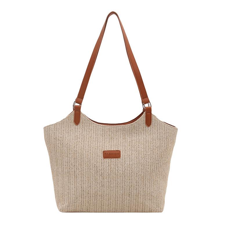 2025 New Autumn Casual Texture Simple Fashion Trend Niche Design Large Capacity Women's Shoulder Tote Bag