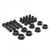 24pcs Rear Control Arm Bushing Kit for 1996-2018 Polaris Sportsman 335 400 450 500 570 800 5436973 5438902 5439270