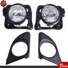 For Acura TSX 2009-2010 Halogen Driving Fog Light Lamps Assembly Left&Right Side