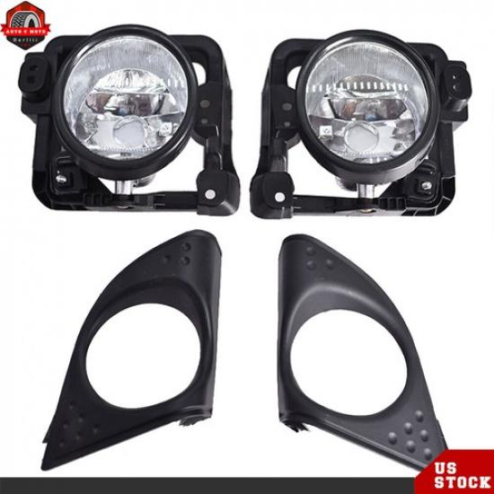 For Acura TSX 2009-2010 Halogen Driving Fog Light Lamps Assembly Left&Right Side