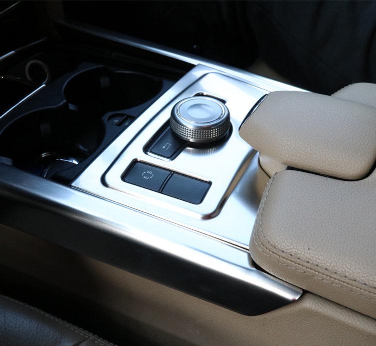 Passend für 12-13 Mercedes-Benz E-Klasse E200L E260L E300L Mittelkonsolen-Multimedia-Panel Innenraum-Aufkleber