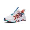 Anta Kids Mesh Non-Slip Shock Absorbing Wear-Resistant Casual Shoes Kids Sneaker White Red 312326912-1