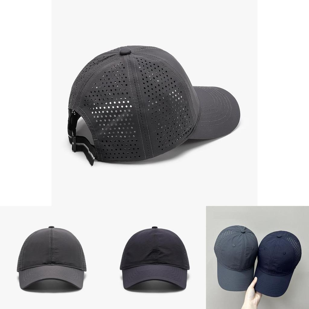 Summer Mesh Cap With Adjustable Fit For Outdoor Sports And Casual Wear