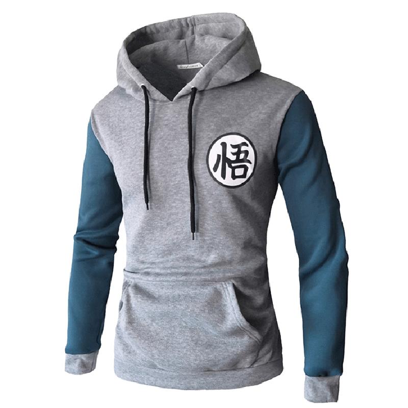 Warm Anime 3d Dragon Ball Z Son Goku Cosplay Jacket Sweatshirt Thick Coat Hoodie