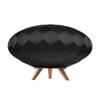 Speakers Dock Metal Constructions with Shock Absorbing Wood Pad for B&W Formation Wedge Speakers