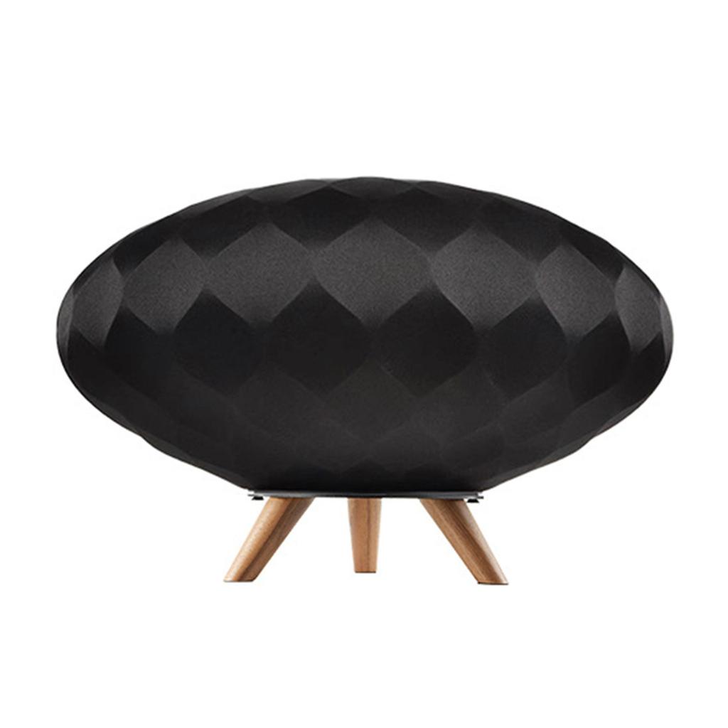 Speakers Dock Metal Constructions with Shock Absorbing Wood Pad for B&W Formation Wedge Speakers