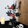 Halloween Eyeballs Stem With Textured Maple For Window Display Decoration