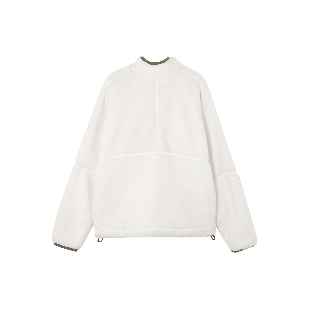 Nike Club Winter Half Zip Fleece Jacket White Olive DQ4881-133