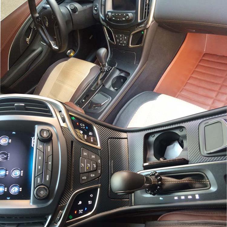 Carbon Fiber Gear Shift Sticker for 2013-2015 Buick LaCrosse Interior