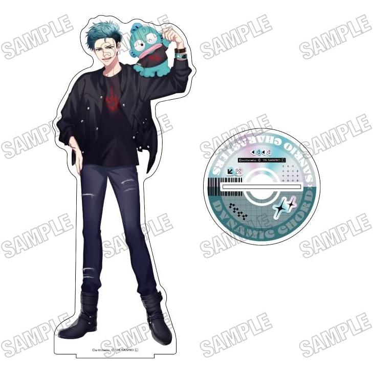 Medicos Entertainment DYNAMIC CHORD X Sanrio Characters BIG Acrylic Stand LL SHINOMUNE X Hangyodon Approximately H280mm X W190mm or Less Acrylic