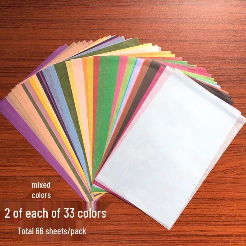 A5 Sydney Color Series DIY Mixed-Color Thin Page Notebook and Wrapping Paper